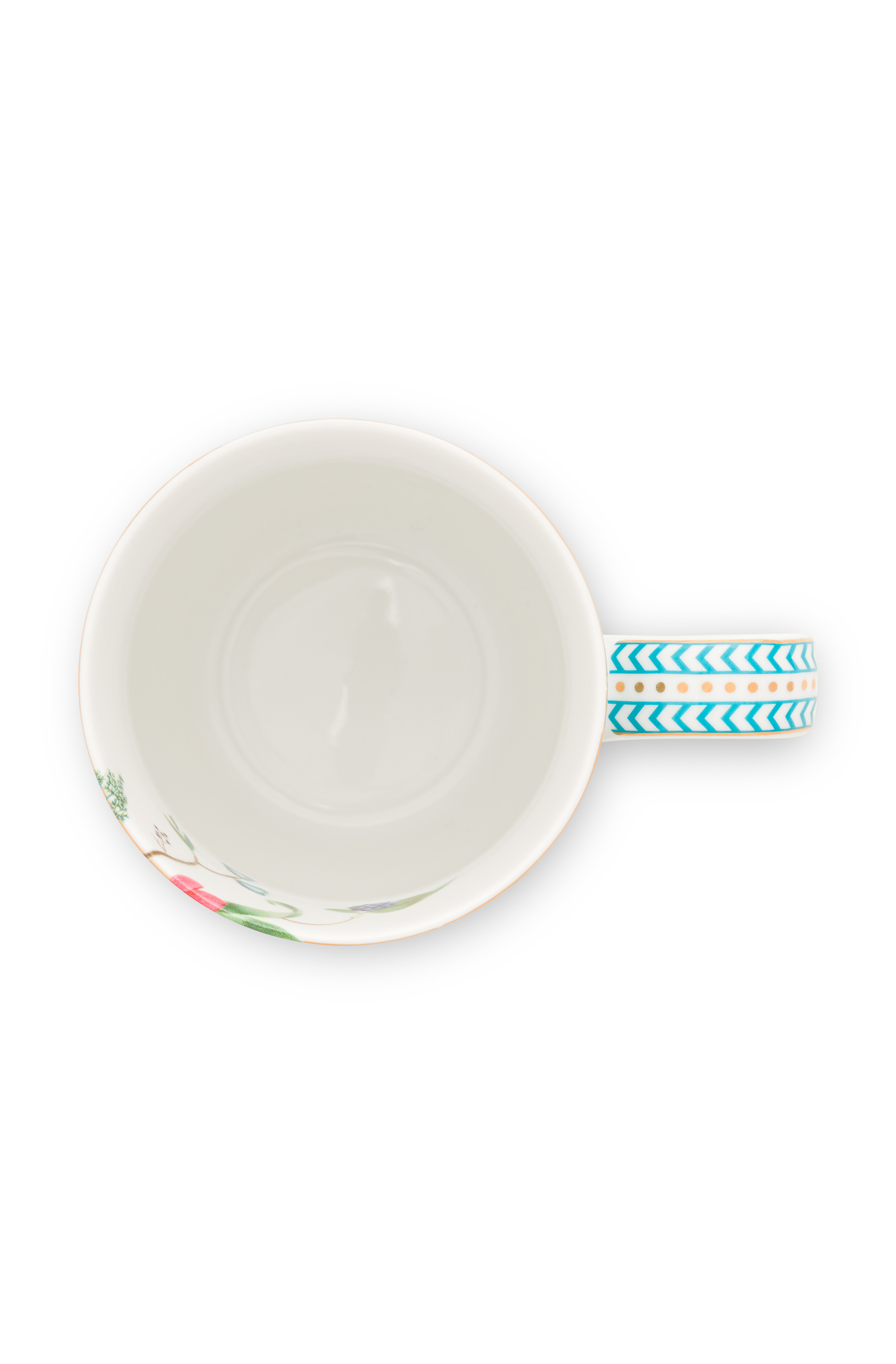 Pip Studio Jolie malý čajový set/3 v dárkovém balení, konvička a hrnečky, bílý