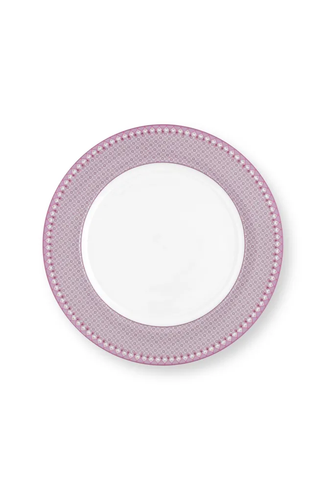Pip Studio Lily & Lotus talíř Ø26,5cm, lila