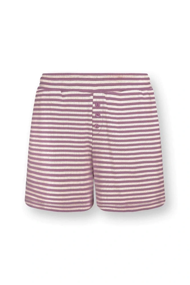 Pip Studio kraťasy Bobi Little Sumo Stripe, lila
