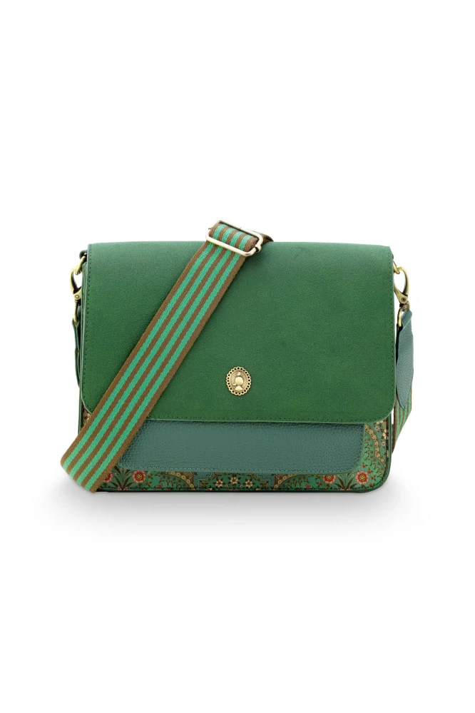 Pip Studio Fenna Jabali střední cross body kabelka, zelená