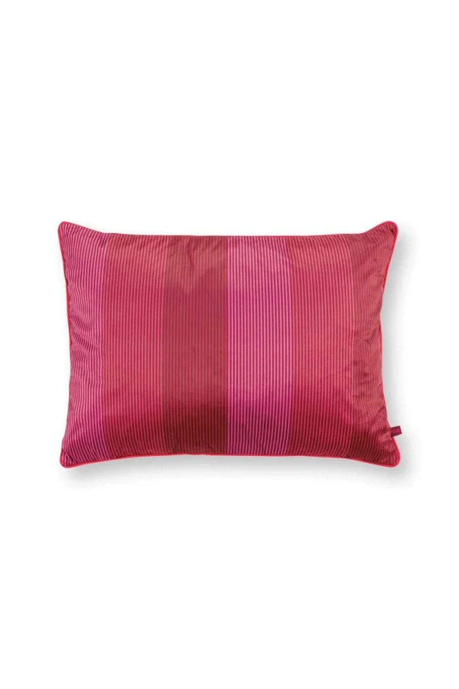 Pip Studio dekorační polštář Multi Stripe 50x70 cm, červený
