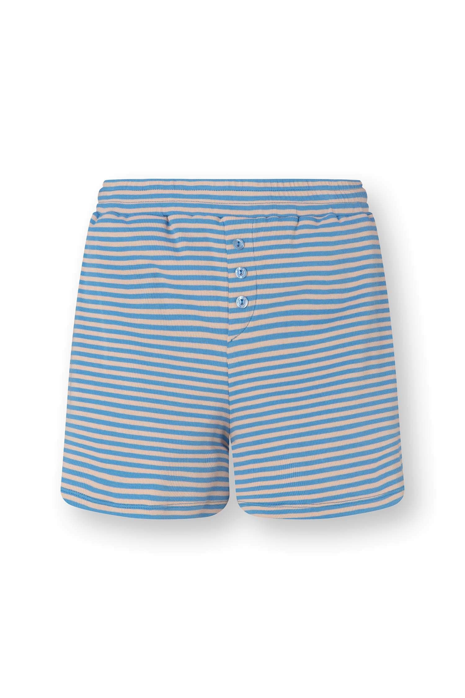 Pip Studio Bobi kraťasy Little Sumo Stripe, modré