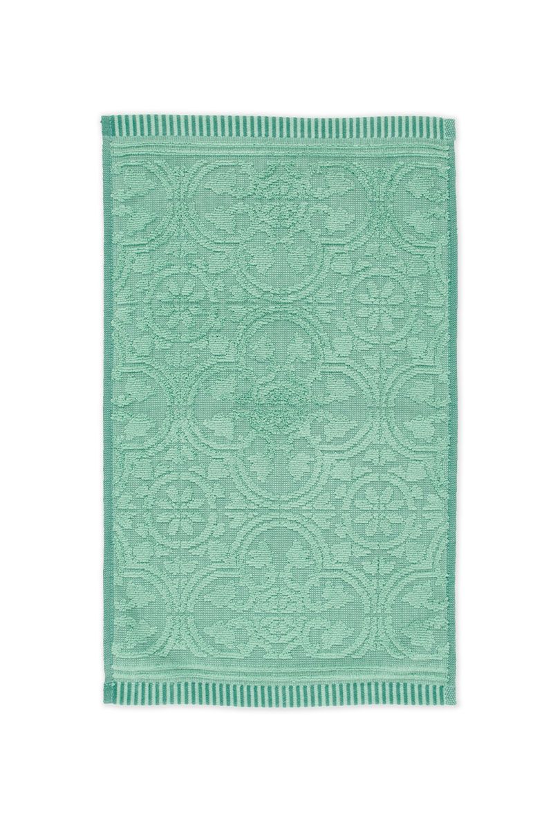 Pip Studio bavlněný froté ručník na ruce Tile de Pip zelený 30x50 cm
