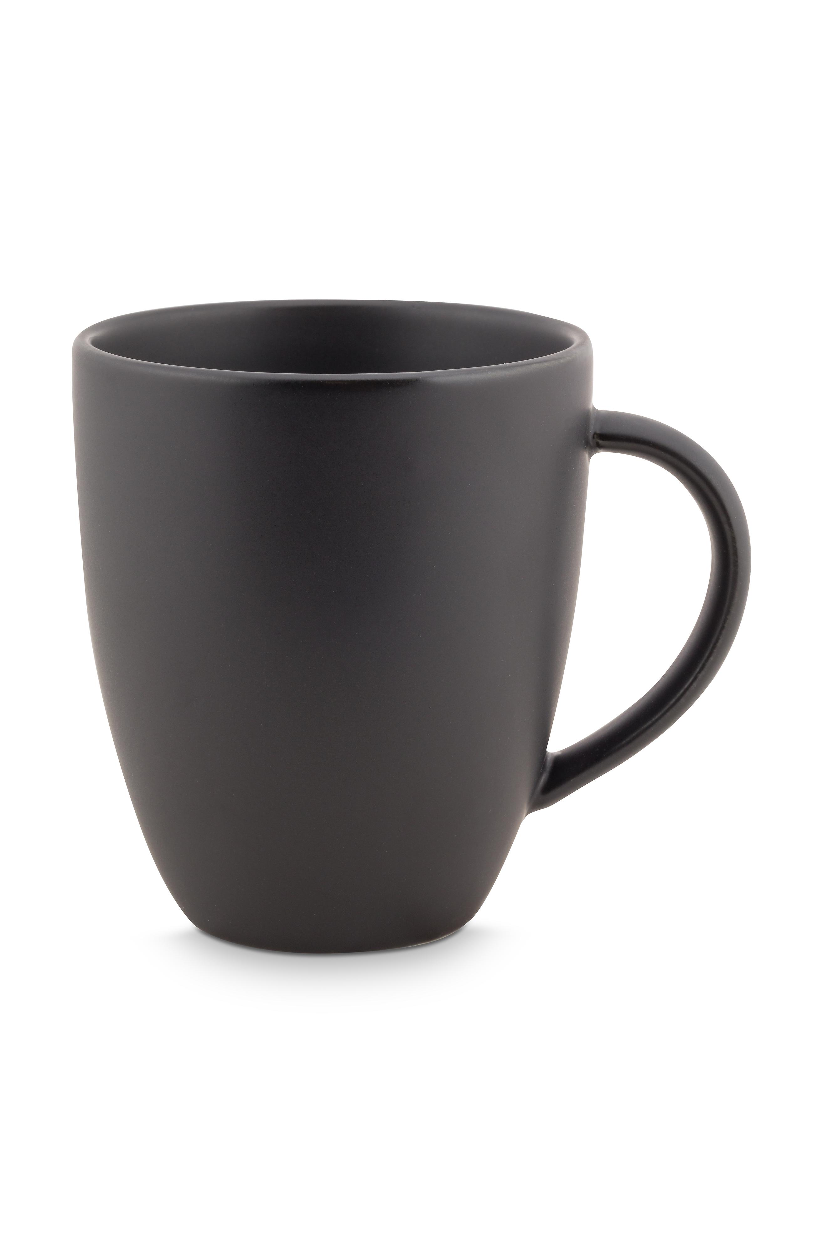 vtwonen Matt Black hrnek 275 ml, černý matný