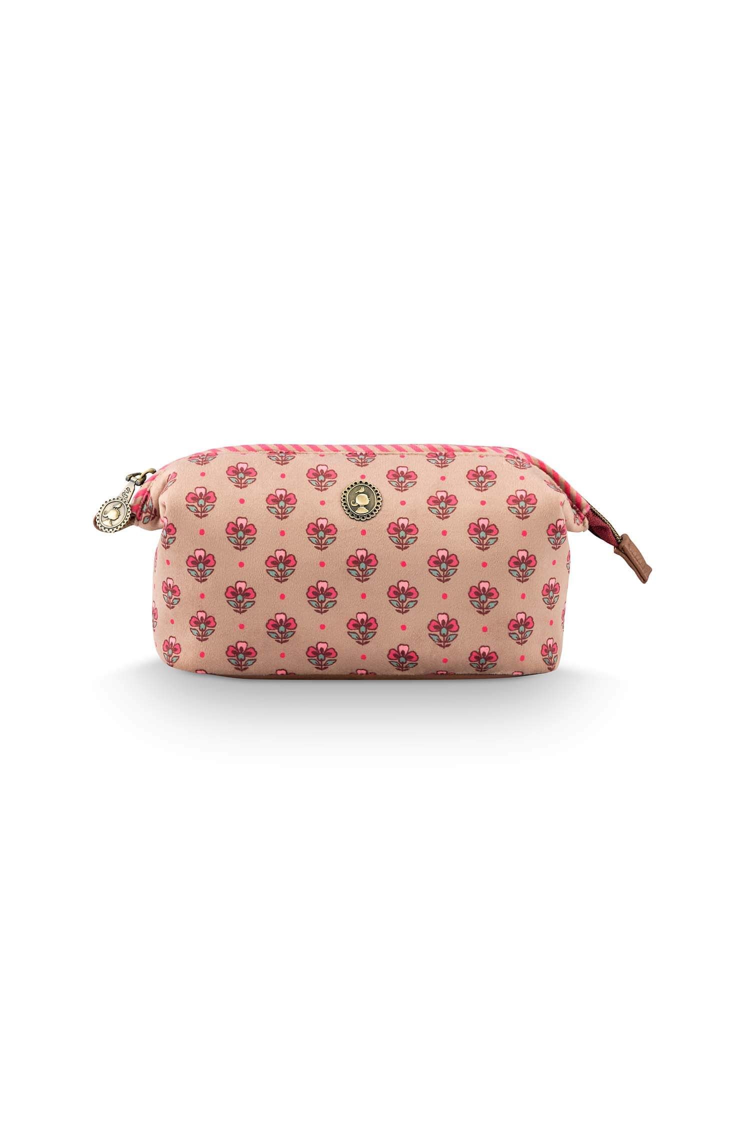 Pip Studio kosmetická taška Cooper Jaipur Flower - růžová