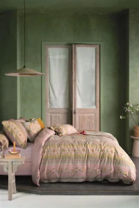 Pip Studio perkálové povlečení Majorelle Carpet růžové 140x200 + 70x90 cm