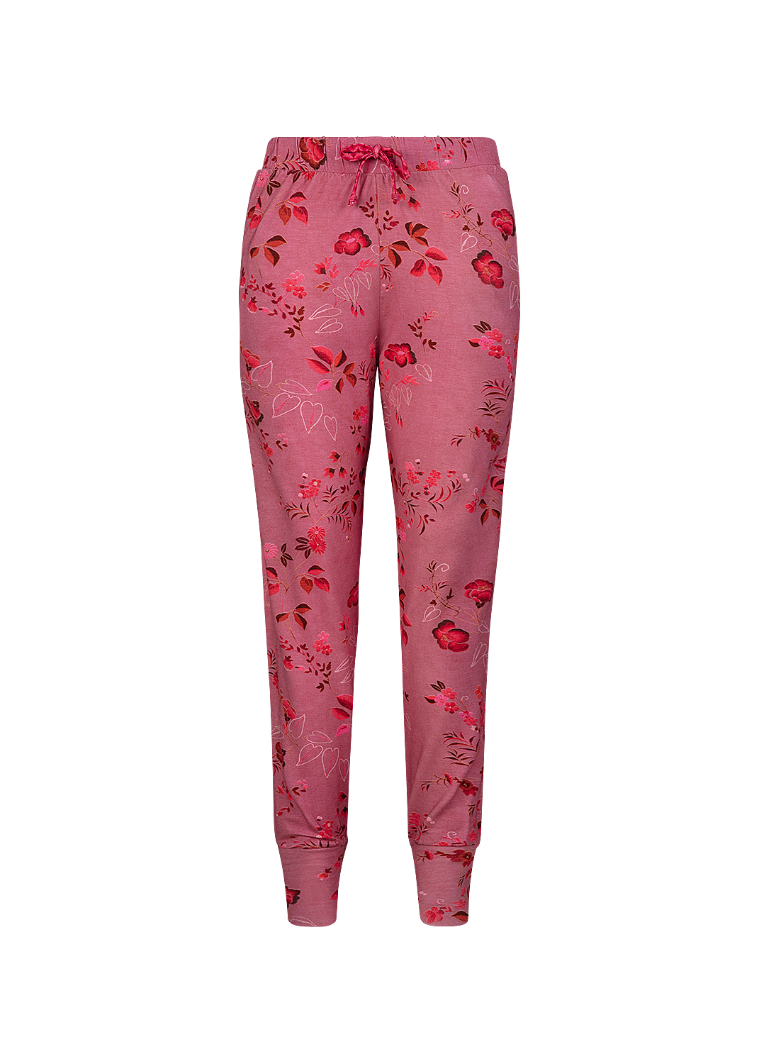 Pip Studio Bobien dlouhé kalhoty Tokyo Blossom, růžové