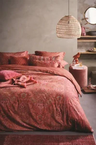 Pip Studio pérkálové povlečení Kyoto Nights růžové 200x200 + 2x 70x90 cm