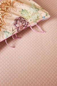 Pip Studio perkálové prostěradlo Scala 140x200 cm, korálové