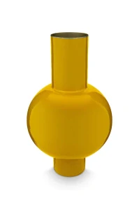 Pip Studio kovová váza okrová velká