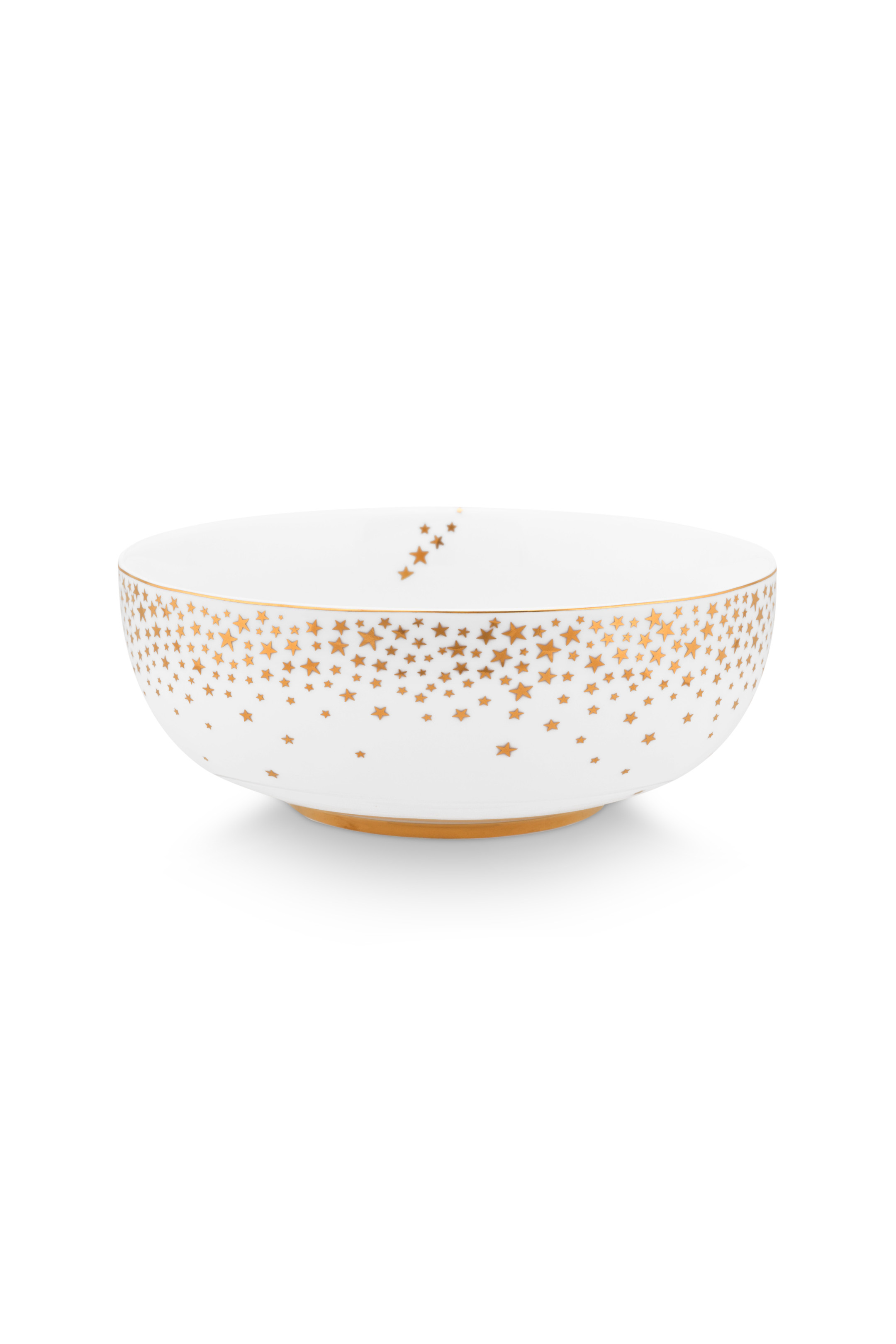 Pip Studio Royal Winter miska Ø 15cm, bílá