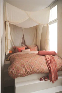 Pip Studio perkálové povlečení Alba khaki 140x200 + 70x90 cm