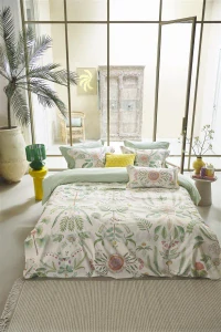 Pip Studio perkálové povlečení Bamboleo bílé 140x200 + 70x90 cm