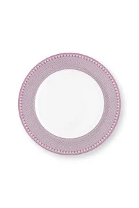 Pip Studio Lily & Lotus talíř Ø26,5cm, lila