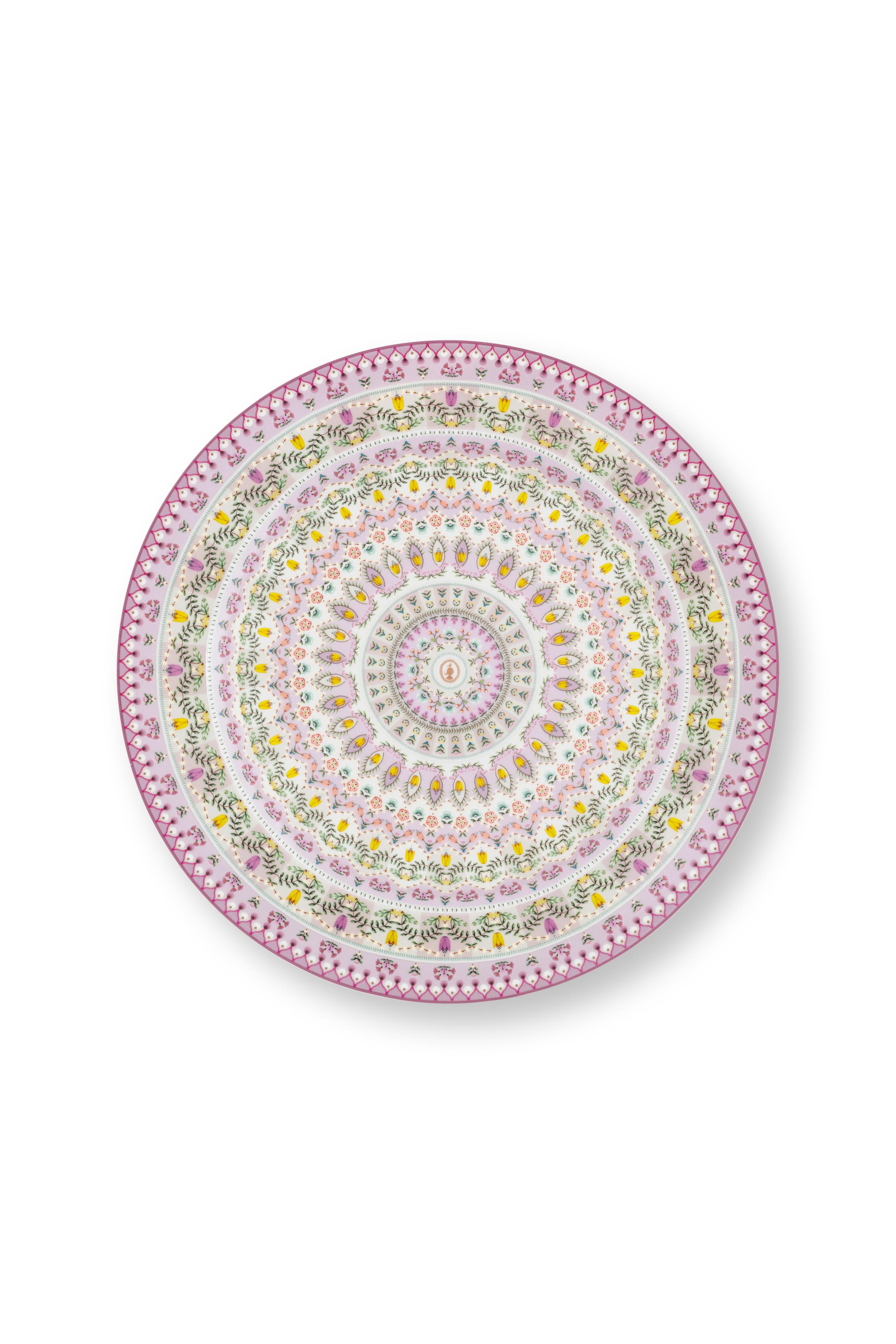Pip Studio Lily & Lotus talíř Ø32cm, lila