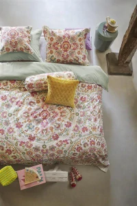 Pip Studio perkálové povlečení Il Ricamo bílé 140x200 + 70x90 cm