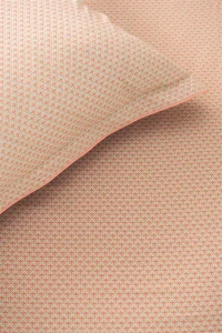 Pip Studio perkálové prostěradlo Mi Vida 160x200 cm, světle růžové