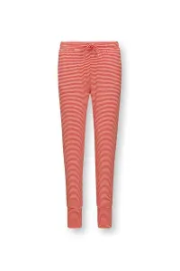 Pip Studio Bobien dlouhé kalhoty Little Sumo Stripe, coral