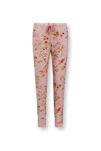 Pip Studio Bobien dlouhé kalhoty Kawai Flower Light Pink, růžové