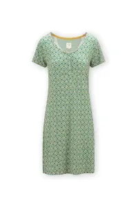 Pip Studio Daisy noční košile s krátkým rukávem Verano, zelená