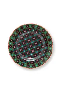 Pip Studio Berry Blues talíř Ø12cm, zelený