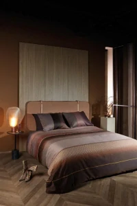 Kardol ložní povlečení pro pánskou ložnici Shade bavlněný satén, prodloužená délka 200x200/220 + 2x 60x70 cm