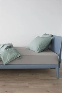 Beddinghouse Jersey kvalitní bavlněné prostěradlo 180x200/220 cm, taupe