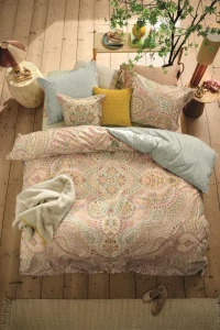 Pip Studio perkálové povlečení Alfombra pískové 140x200 + 70x90 cm