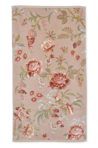 Pip Studio Secret Garden bavlněný froté ručník khaki 55x100 cm