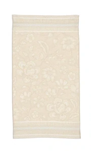 Pip Studio Jasmine Jacquard bavlněný froté ručník pískový 55x100 cm