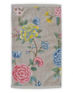 Pip Studio bavlněný froté ručník na ruce Good Evening khaki 30x50 cm