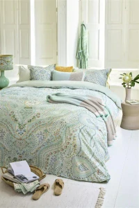 Pip Studio perkálové povlečení Alfombra světle modré 140x200 + 70x90 cm