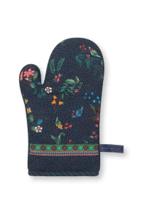 Pip Studio Berry Blues chňapka 29x15 cm, tmavě modrá 