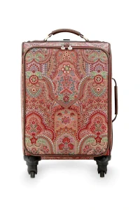 Pip Studio Tosca Jabali cestovní kufr na kolečkách, červený