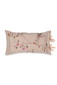 Pip Studio polštář Bamboo Blossom 35x60cm, béžový