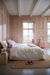 Pip Studio perkálové povlečení Bustani bílé 140x200 + 70x90 cm