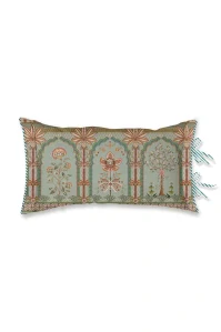 Pip Studio polštář Bollywood Dreams 35x60cm, zelený