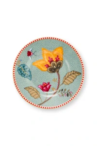 Pip Studio Blooming Tales talíř Ø12cm, modrý