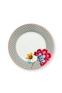 Pip Studio Blooming Tales talíř Ø23cm, modrý