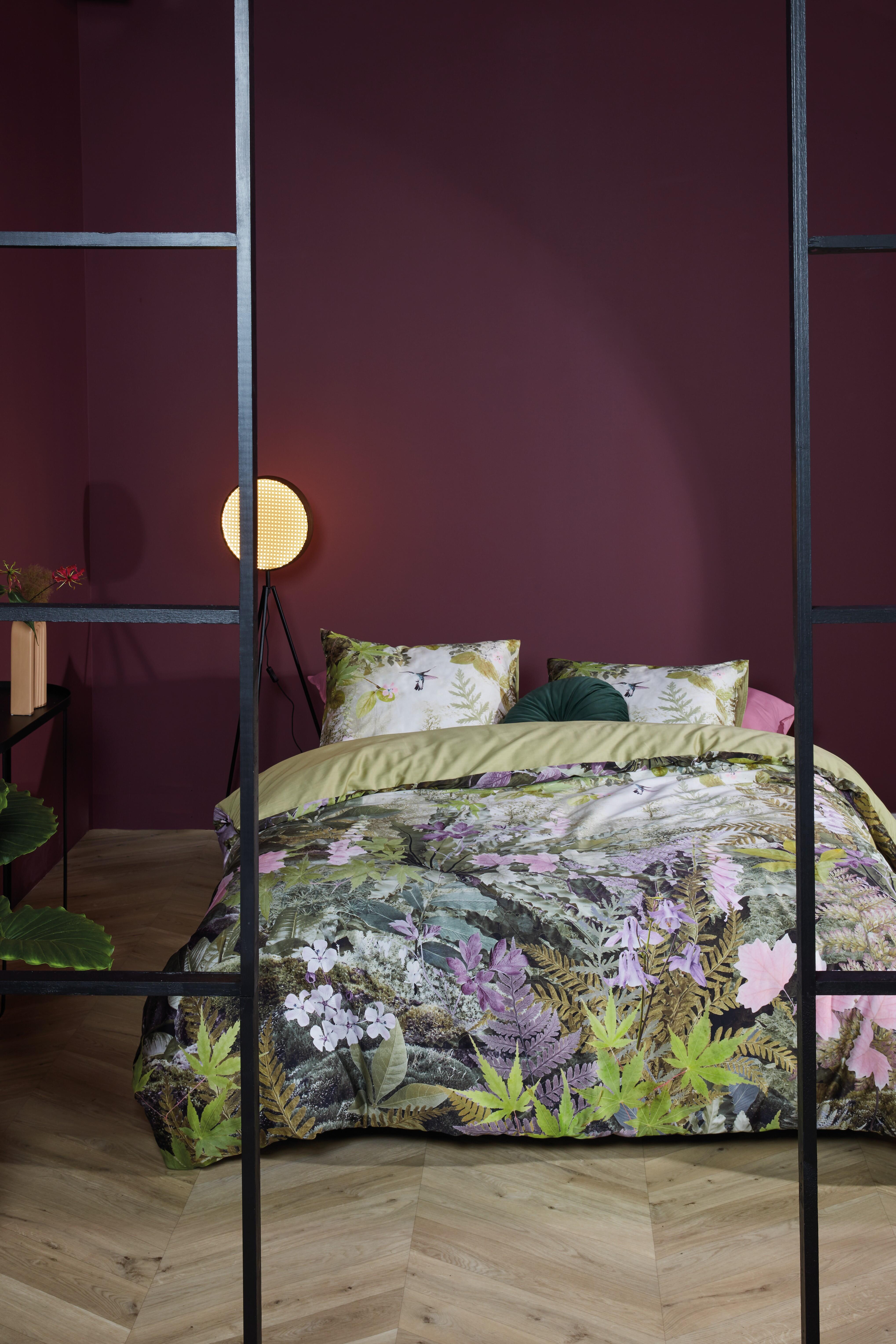 BH Charming povlečení 140x200 + 70x90, bavlněný satén, zelené