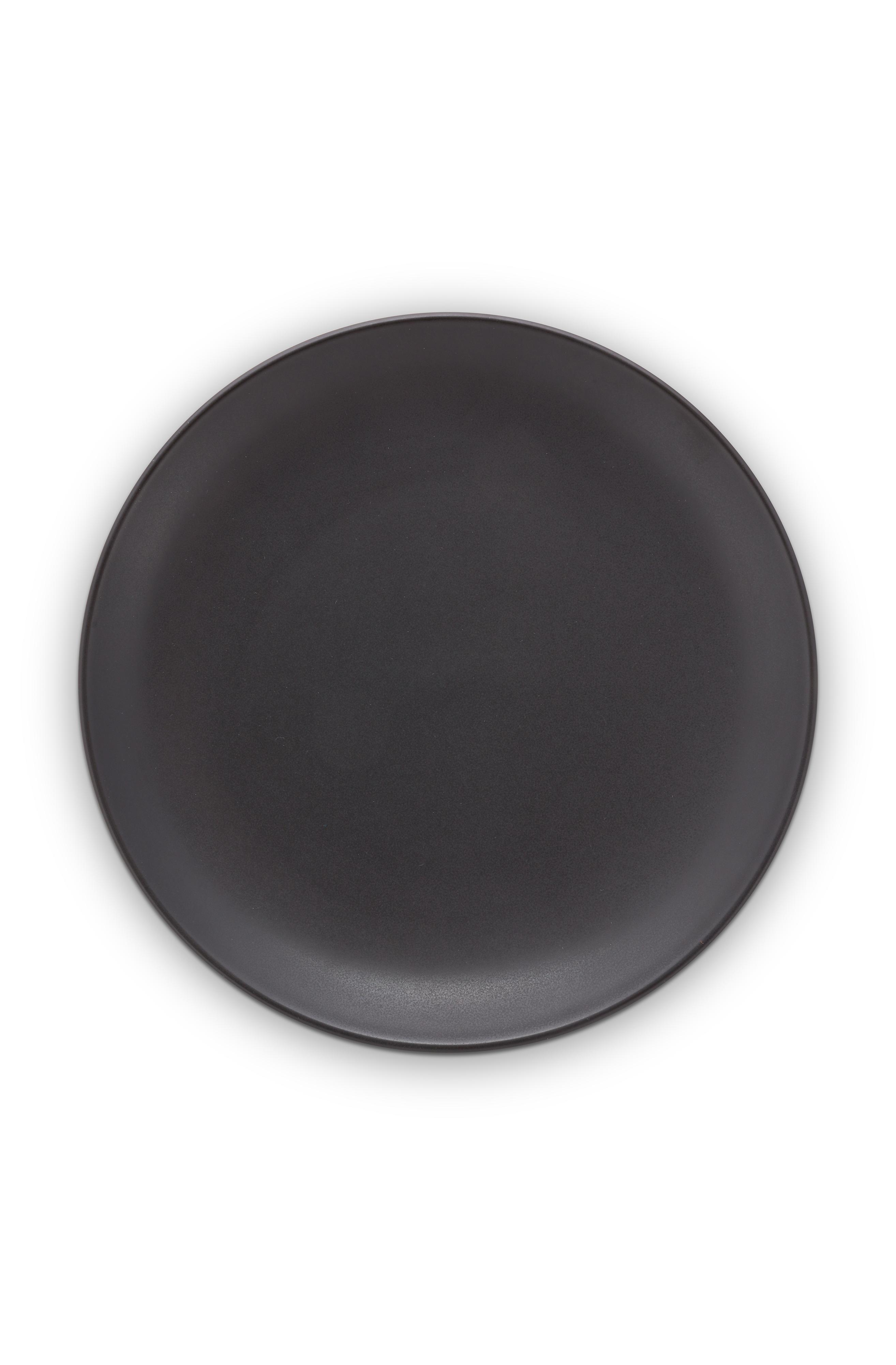 vtwonen Matt Black talíř Ø 20 cm, černý matný