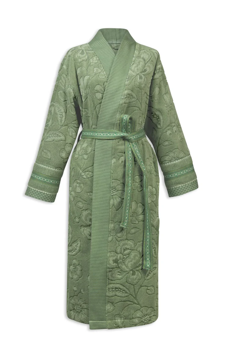 Pip Studio župan Jasmin Jacquard - zelený