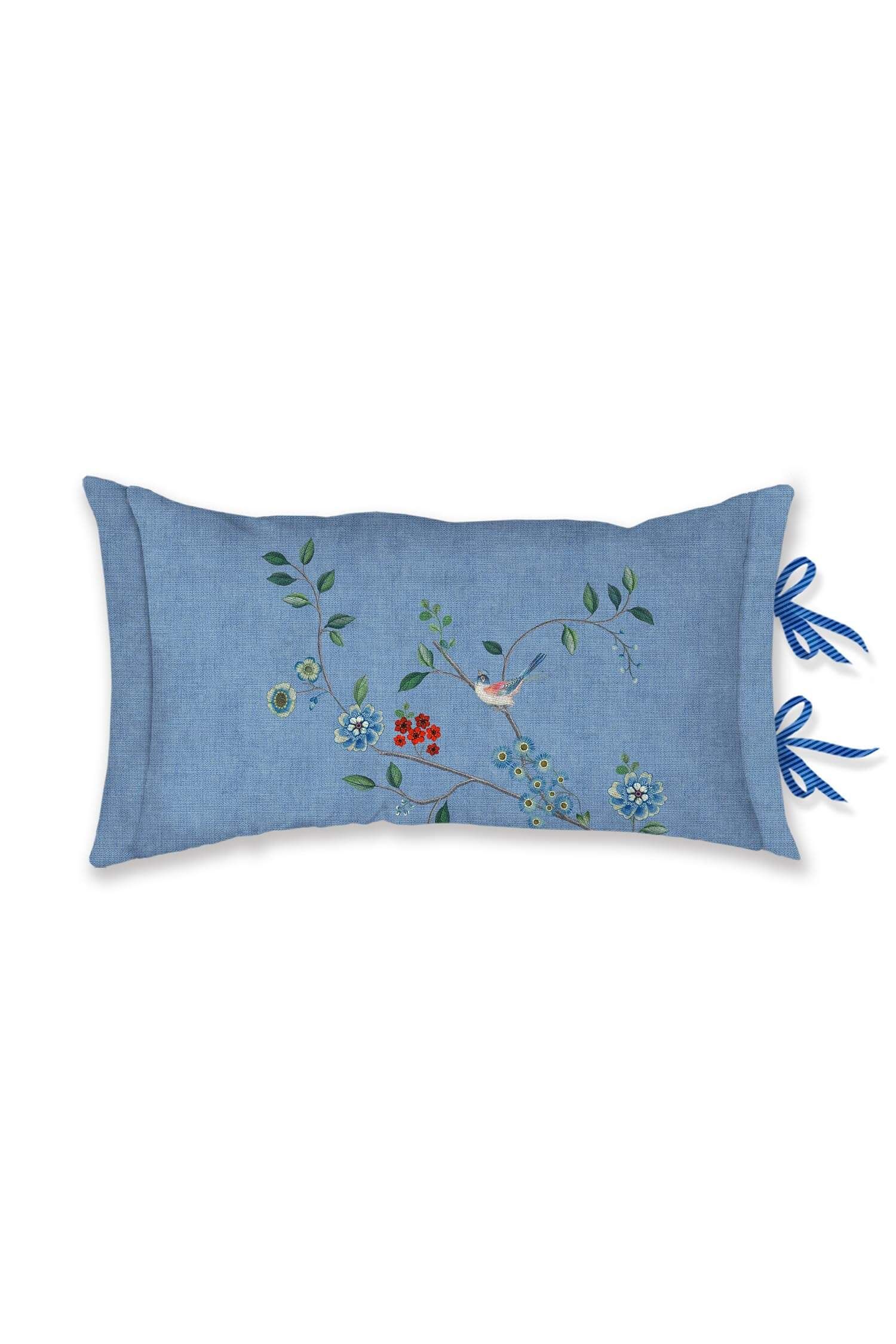 Pip Studio dekorační polštář Desi Garden 35x60 - modrá