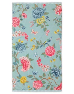 Pip Studio Good Evening bavlněný froté ručník modrý 55x100 cm