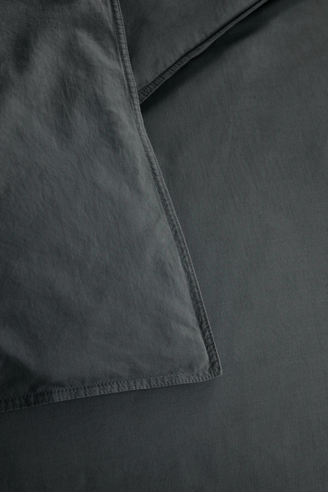 Organic Care povlečení z organické bio bavlny 140x200 + 70x90, antracit