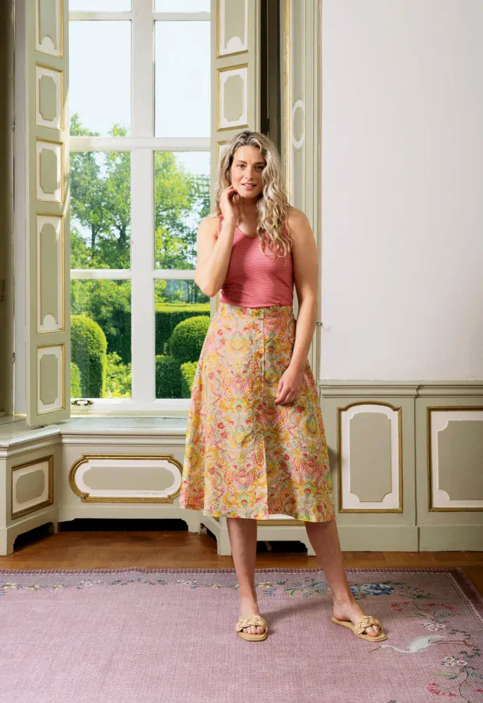 Pip Studio Sally sukně Kyoto Festival, žlutá