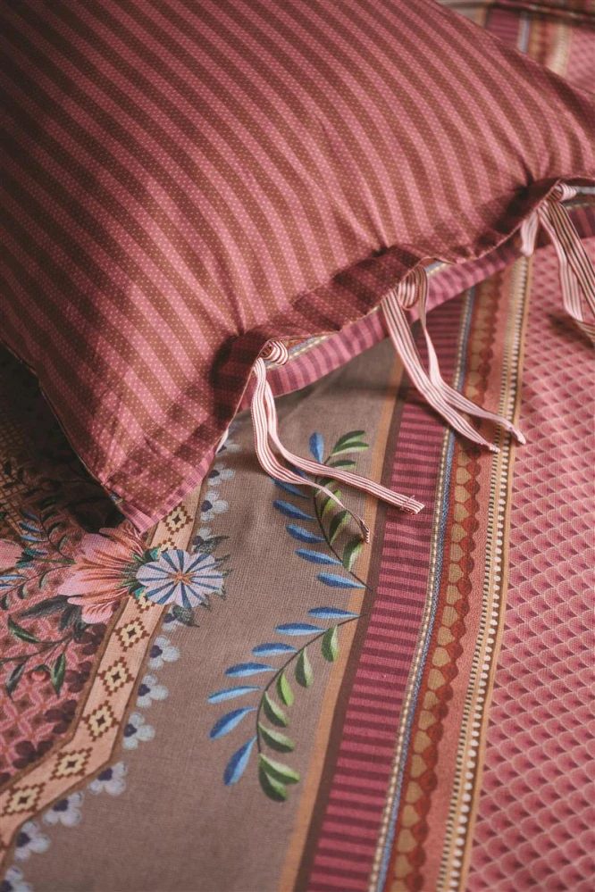 Pip Studio perkálové povlečení Pip Chique růžové 200x200 + 2x 70x90 cm