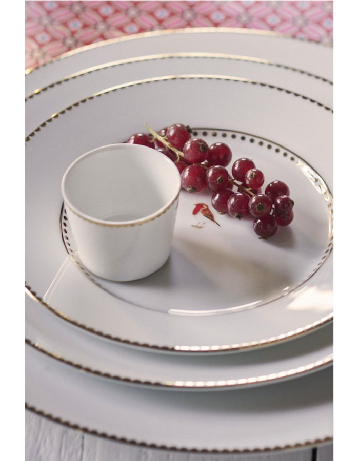 Pip Studio Love Birds kalíšek na vajíčko, bílý