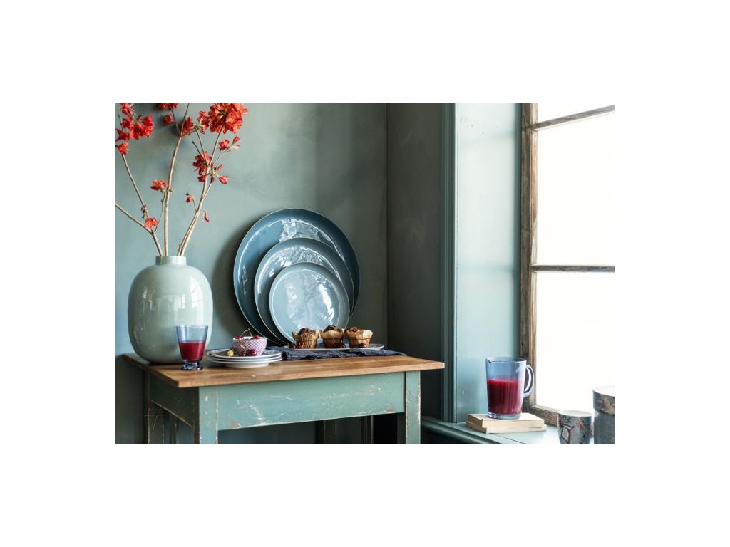 Pip Studio servírovací tác 30cm, modrý