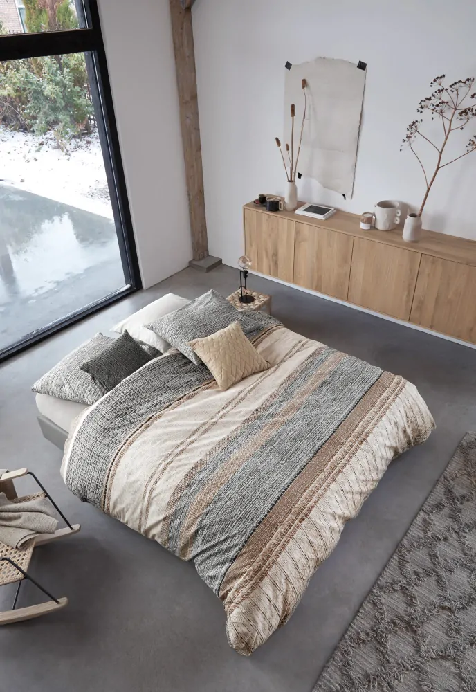 BH Rotar Natur povlečení 140x200 + 70x90, bavlna